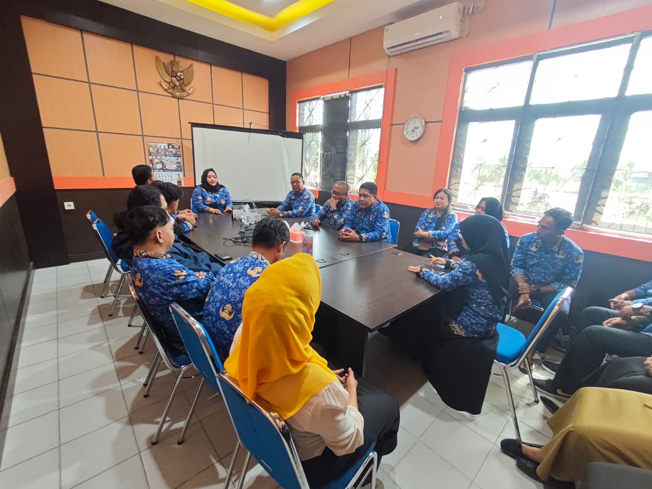 Pengarahan Kepada ASN dan Non ASN Pada Rapat Terkait Libur/Cuti Bersama Hari Raya Idul Fitri 1447 H dan Pasca Libur/Cuti Bersama